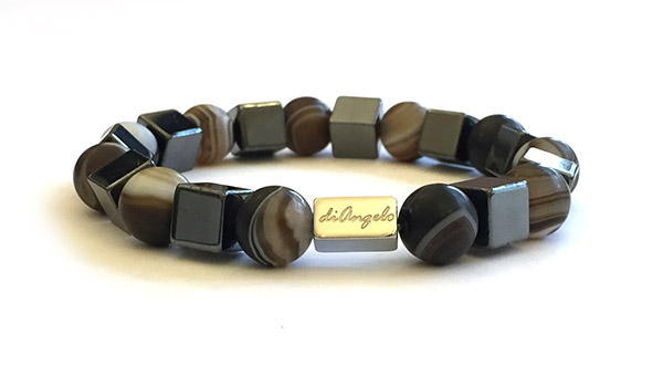 natural-coffee-striped-agate-hematite-bracelet-necklace