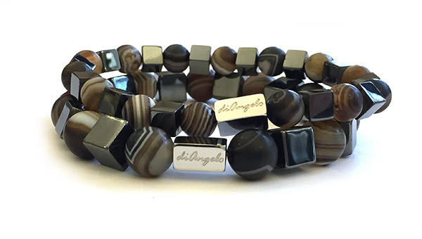 natural-coffee-striped-agate-hematite-bracelet-necklace